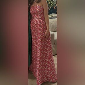Flora Bea NYC Mecca Maxi Dress Strapless